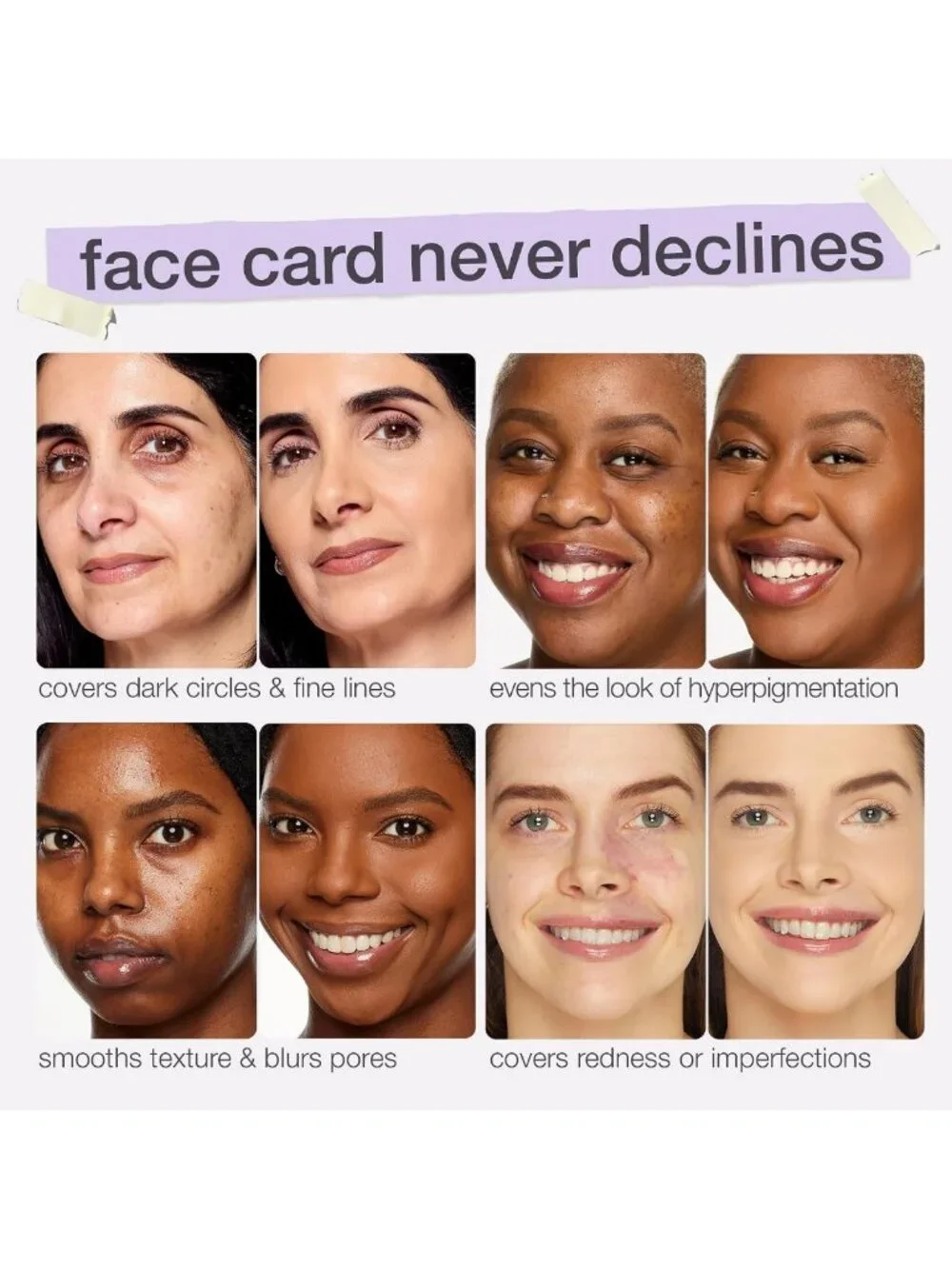 Full-Coverage Waterproof Foundation - 12HR Hydrating, Smoothing, Matte Finish